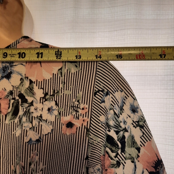 Crystal Doll Black White Ruffled Wrap Romper - Picture 9 of 10